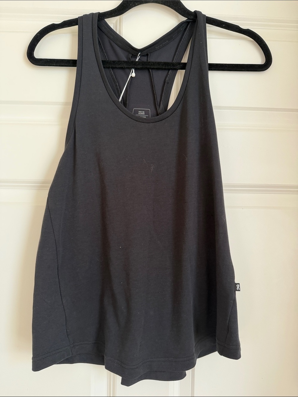 Women's Black Racerback Tank Top
